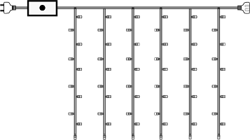 Светодиодная гирлянда занавес "Дождь" 3х3м 480 LED с мерцанием (прозрачный провод)